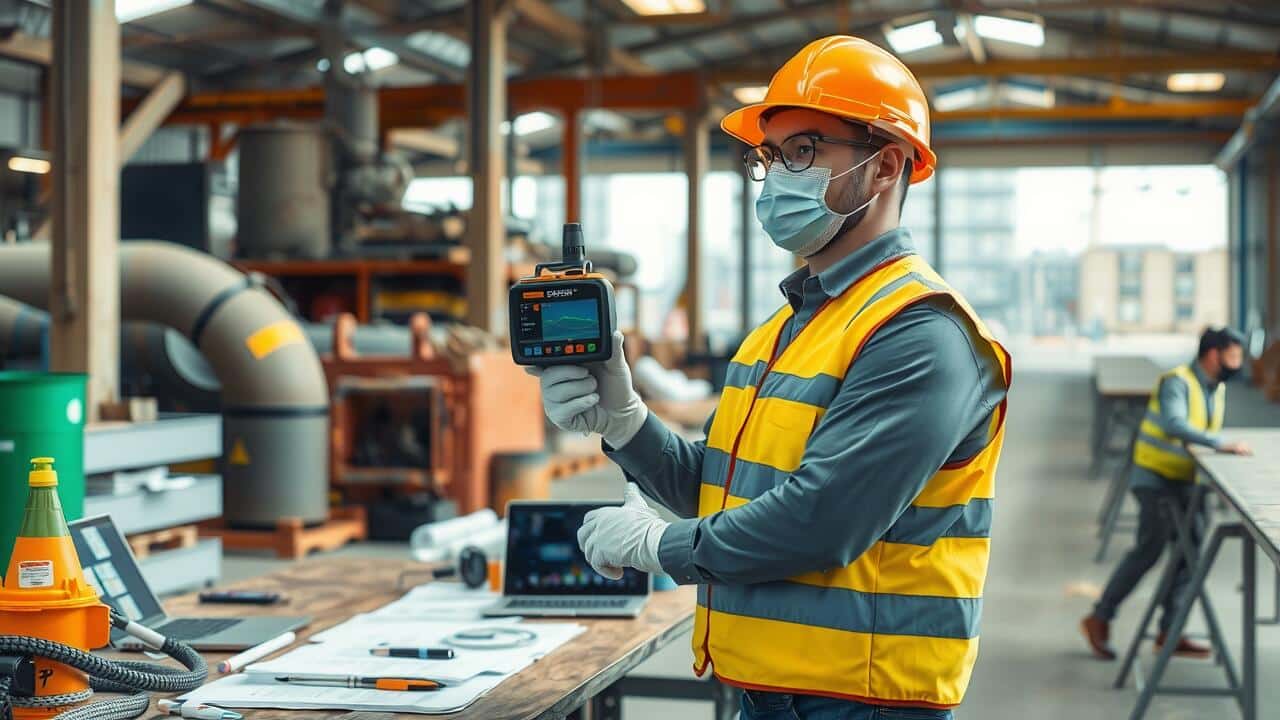 How do I test the air quality in my home?