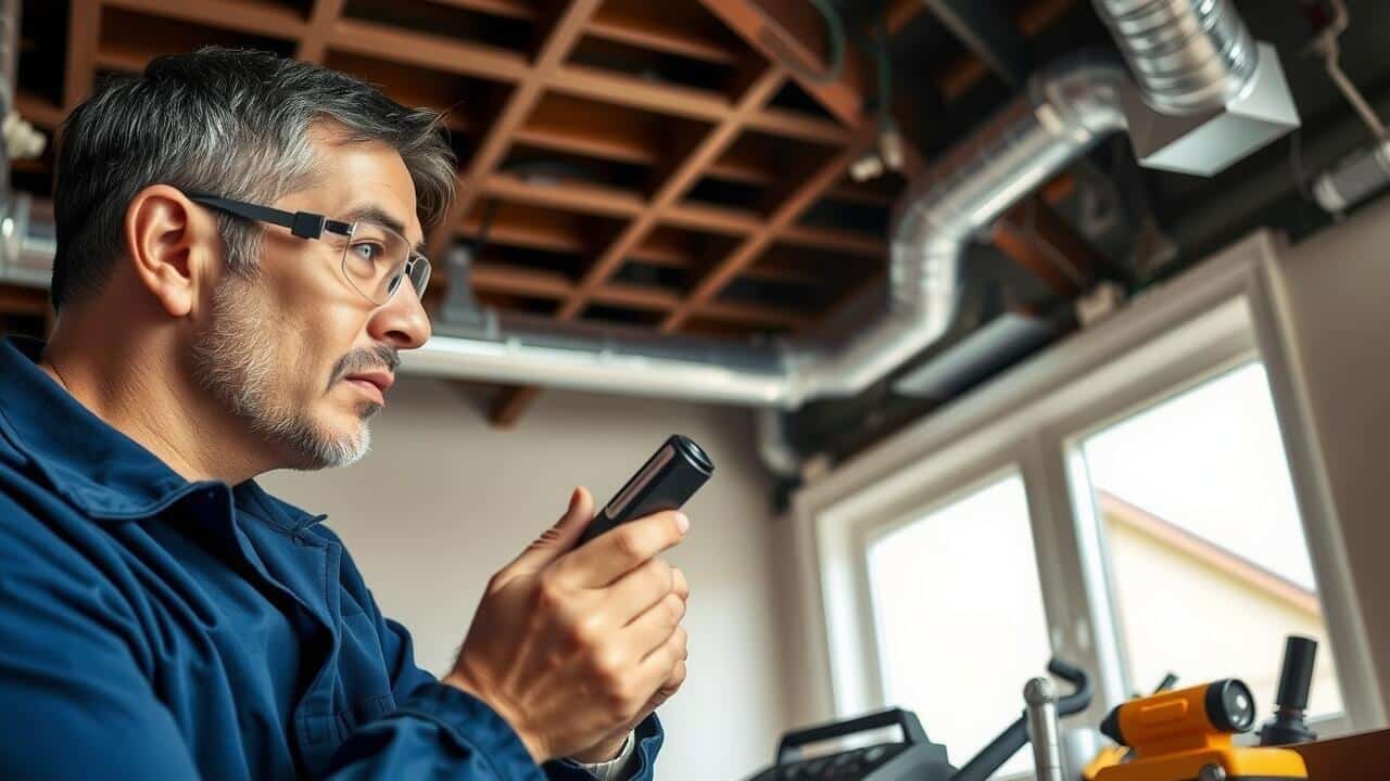 How to check if an air duct is blocked?