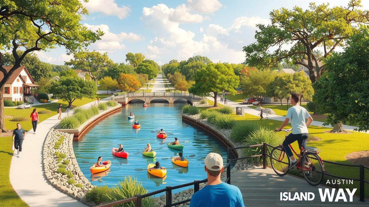Island Way, Austin