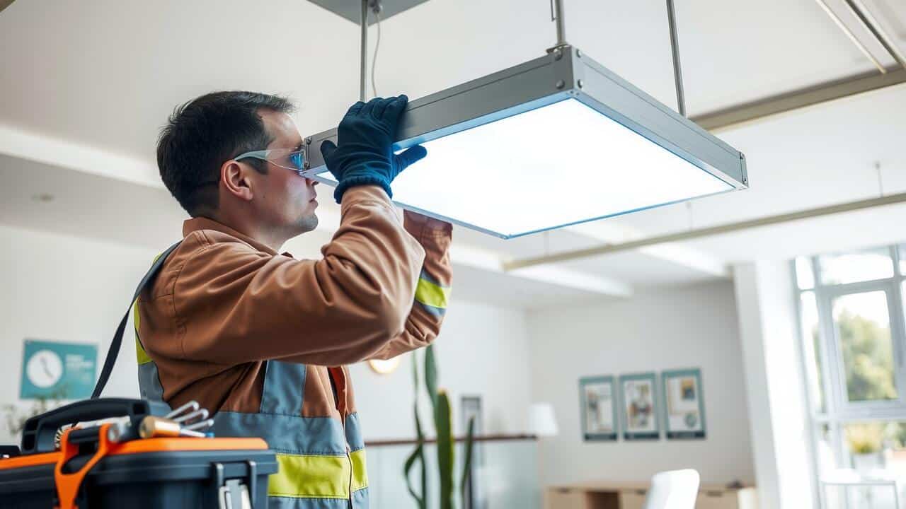 Where should an UV light be installed?